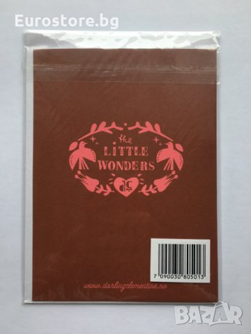 (-55%) Картички с плик Little Wonders Darling Clementine, снимка 9 - Други - 25341838