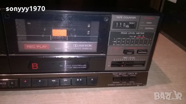 sony tc-v50w deck-made in japan-внос швеицария, снимка 11 - Декове - 23869808