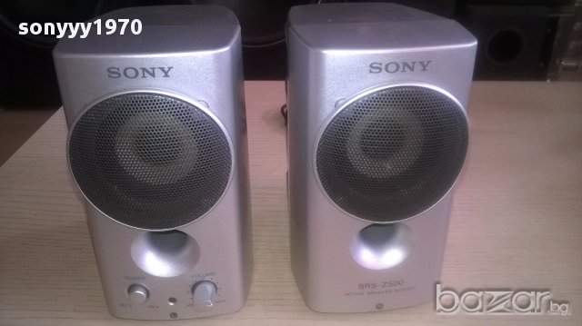 Sony srs-z500 активни колонки-внос швеицария, снимка 9 - Тонколони - 13343379