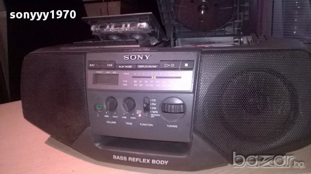 sony cfd-v14 cd/radio cassette corder-внос швеицария, снимка 10 - Ресийвъри, усилватели, смесителни пултове - 12794227