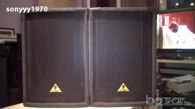 ПРОФИ-Behringer eurolive b1220 high power-200w/8ohms-внос швеицария, снимка 2 - Тонколони - 13049236