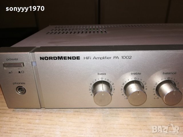 nordmende pa1002-hifi amplifier-внос швеицария, снимка 8 - Ресийвъри, усилватели, смесителни пултове - 21639810