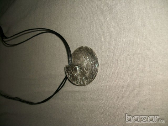 Сребърен медальон, снимка 3 - Колиета, медальони, синджири - 19840957