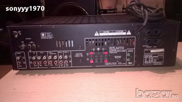 Kenwood kr-a4050 stereo receiver-made in korea-внос швеицария, снимка 12 - Ресийвъри, усилватели, смесителни пултове - 16592739