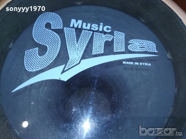 ГОЛЯМА music syria-made in syria-тарамбука-40х25см, снимка 9 - Ударни инструменти - 21192333