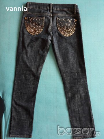 Дънки с паети и панталон С- размер 8лв./бр., снимка 1