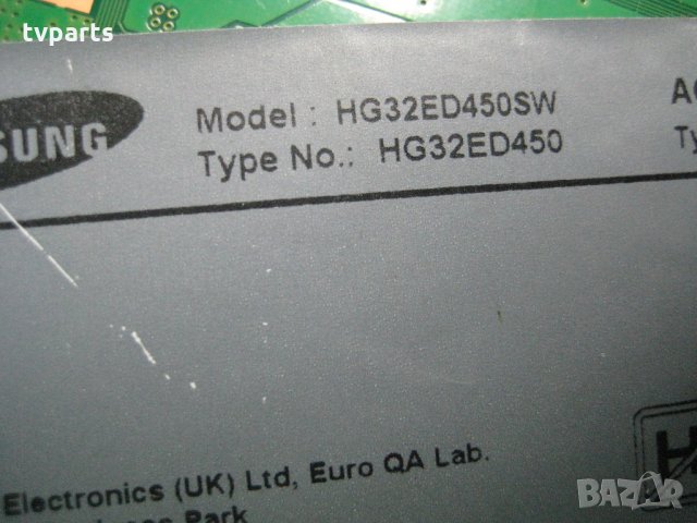 Борд за Samsung BN41-02409 BN41-02409A BN94-07314U HG32ED450SW , снимка 4 - Части и Платки - 22109223