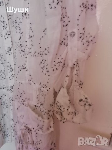 Дизайнерска риза туника, снимка 2 - Туники - 25409335