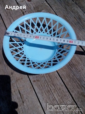 Стара пластмасова фруктиера, снимка 5 - Антикварни и старинни предмети - 18528255