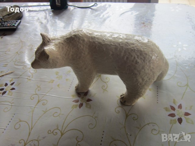 Порцеланова фигура фигурка статуетка на мечка керамика , снимка 6 - Колекции - 23707305