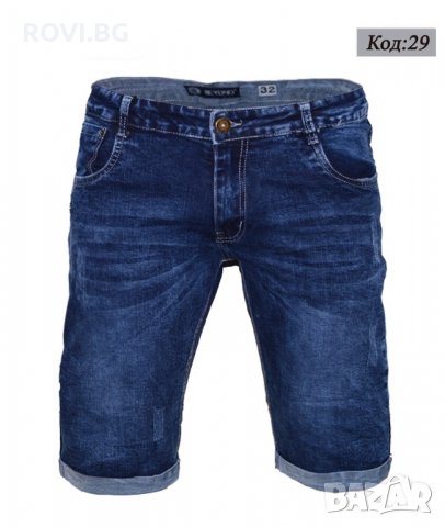 Мъжки къси дънки, снимка 12 - Къси панталони - 21457437