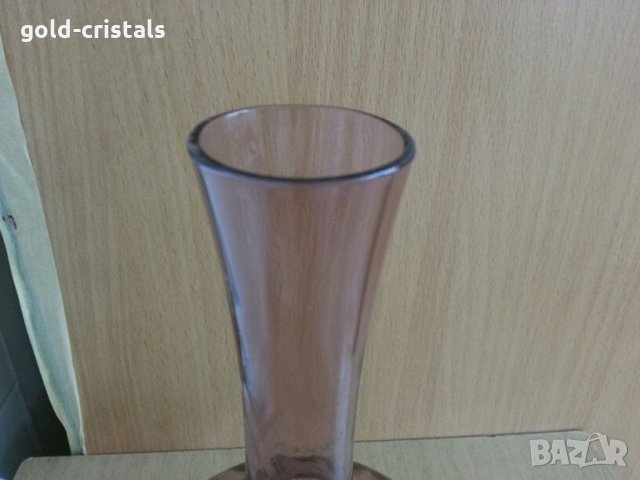 гарафа цветно стъкло, снимка 8 - Антикварни и старинни предмети - 25516954