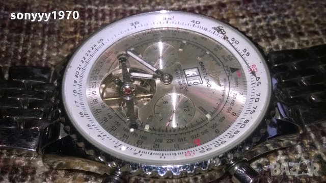 breitling chronometre navitimer-часовник-внос швеицария, снимка 13 - Мъжки - 24943245