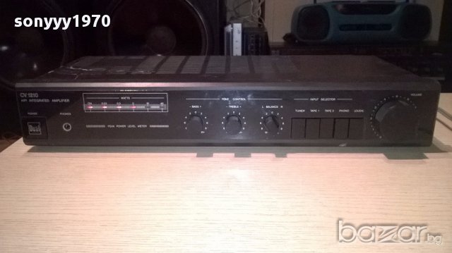 dual cv1210 amplifier-made in france-внос швеицария, снимка 2 - Ресийвъри, усилватели, смесителни пултове - 14211104