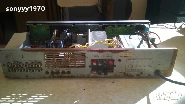 sanyo ja-540-amplifier-japan-за ремонт/части-внос швеицария, снимка 14 - Ресийвъри, усилватели, смесителни пултове - 23920176