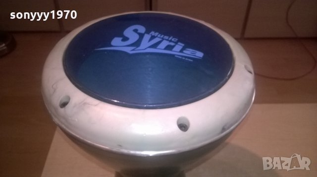 ГОЛЯМА ЗЕЛЕНА ТАРАМБУКА 40х25см-МЕТАЛНА-нова от сирия, снимка 9 - Ударни инструменти - 25872787