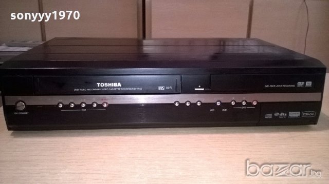 toshiba d-vr52-k-tf dvd/video recorder-за ремонт-внос швеицария, снимка 1 - Ресийвъри, усилватели, смесителни пултове - 18426320