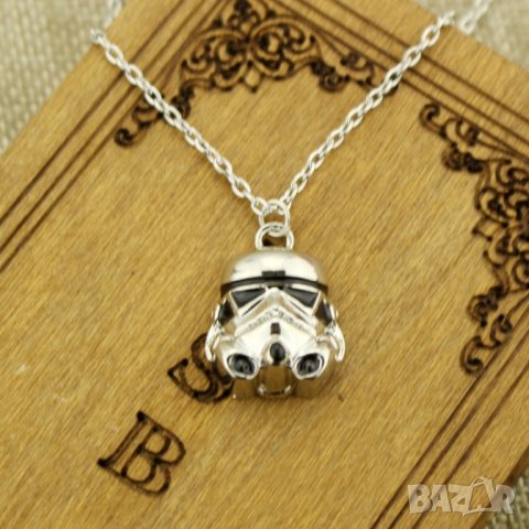 ✨ 🚀Star Wars - Storm Trooper - Черна Маска - колие (Healm), снимка 12 - Колиета, медальони, синджири - 21665179