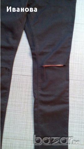 Черен панталон South, снимка 2 - Дънки - 15870138