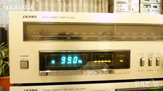 DENON RN-126MD & ST-3380, снимка 6 - Ресийвъри, усилватели, смесителни пултове - 23702720