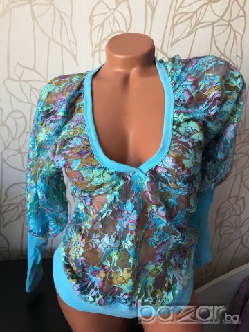 Ефектна блузка, снимка 1 - Ризи - 19196191
