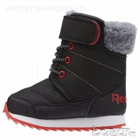 Ликвидация!!!Апрески Reebok Snow Prime Черно/Червено№19.5, снимка 1 - Детски маратонки - 19932198