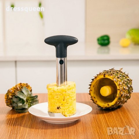 1845 Уред за белене и рязане на ананас, снимка 10 - Други стоки за дома - 24836451