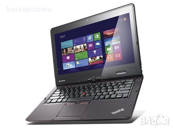 Lenovo ThinkPad Edge S230u Twist Intel Core i5-3337U 1.80GHz / 4096MB / 128GB SSD / No CD/DVD / Web , снимка 1 - Лаптопи за работа - 23152367