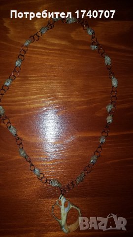 морски гердан с рапани, снимка 2 - Други ценни предмети - 24073031