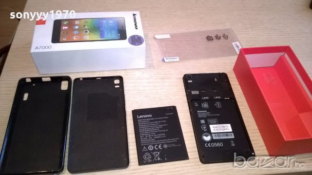 lenovo a7000 комплект-спукано стъкло, снимка 6 - Lenovo - 18445080
