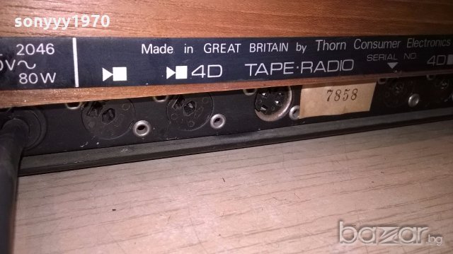hmv 2046-made in great britain-ретро грамофон-внос англия, снимка 17 - Ресийвъри, усилватели, смесителни пултове - 19253095