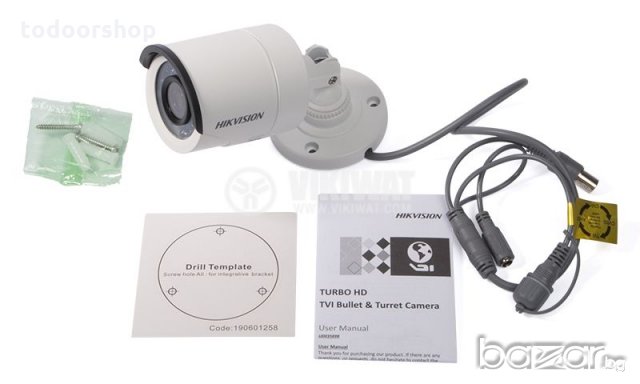 Видео охранителна камера Hikvision DS-2CE56D0T-IRMF, снимка 4 - HD камери - 21149707