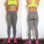 2xu mid rise compression tights W slate-lime, снимка 5