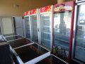 1. Втора употреба хладилни витрини миносови вертикални за заведения и хранителни магазини цени от 55