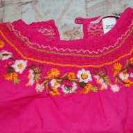 Блузка H&M 1,5-2г. и дънки, снимка 3 - Бебешки блузки - 11287517