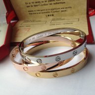 Дамски пръстен Cartier LOVE реплика, снимка 4 - Пръстени - 14981120