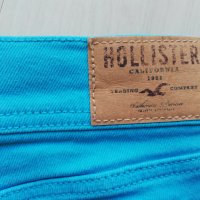 Къси сини панталонки Hollster XS/S, снимка 3 - Къси панталони и бермуди - 26093432
