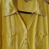 Дам.тениска-"SOCCX"-/памук/-патешко жълта. Закупена от Италия., снимка 3 - Тениски - 21980209