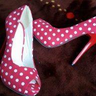 Дамски обувки на точки, снимка 3 - Дамски обувки на ток - 14937305