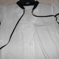 Елегантна блуза/ риза  с къс ръкав   Mohito, снимка 7 - Ризи - 20879113