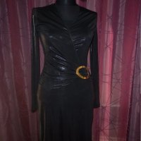 Черна туника рокля Gia Netta, снимка 1 - Туники - 19137209