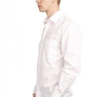 Бяла памучна риза, снимка 4 - Ризи - 7062932
