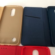 LG K4 2017,LG K8 2017 червен,син,златен калъф тип тефтер, снимка 4 - Калъфи, кейсове - 18331381