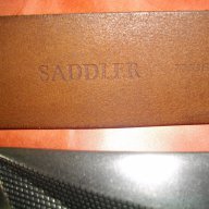 Колан "Saddler" genuine bull's leather / колан естествена кожа / голям размер , снимка 2 - Колани - 14991312