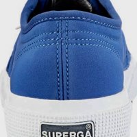 Сини кецове Superga с висока подметка номер 42, снимка 3 - Кецове - 24382311