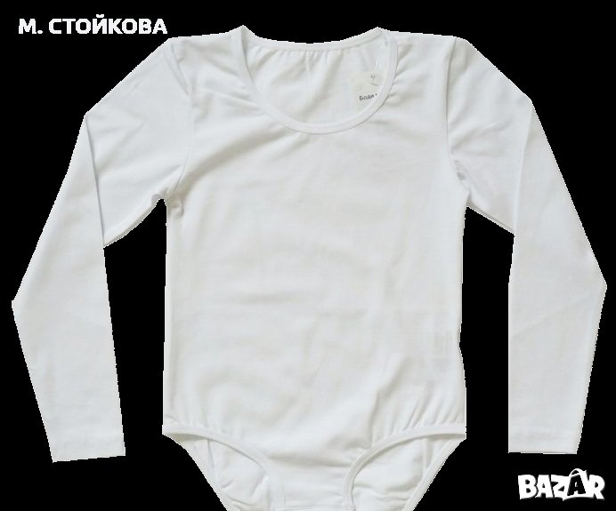 ПОСЛЕДЕН БРОЙ! детско боди дълъг ръкав памук ликрa - разпродажба, снимка 1