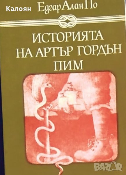 Едгар Алан По - Историята на Артър Гордън Пим, снимка 1