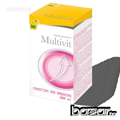 Витамини за птици Мултивит CeDe - 200мл, снимка 1