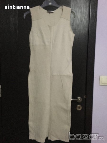 Дълга рокля с цепка, снимка 1