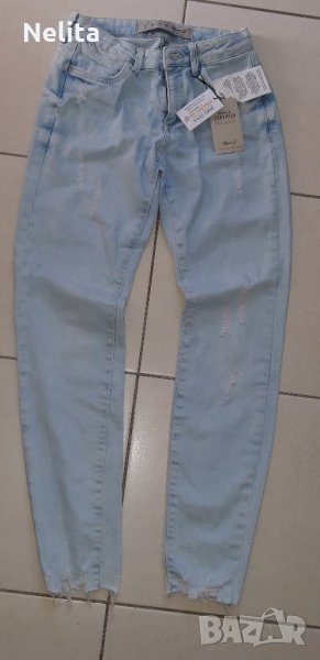 Момичешки дънки тип ГЪРЛФРЕНД - Girlfriend - размер 32, УК 4 , снимка 1